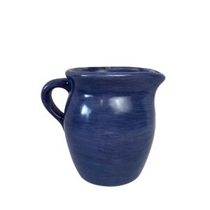 Pfaltzgraff Blue Pitcher Creamer‎ Made In Mexico Collectible Stonewear